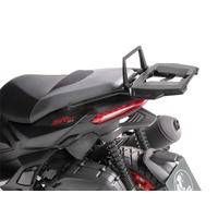 Alurack top case carrier black for Aprilia SR GT 125/200/Sport (from 2022)