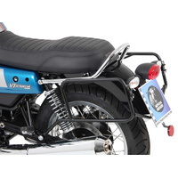 Side case carrier fixed black for Moto Guzzi V7 III (Carbon, Milano, Rough) (2018-2020)