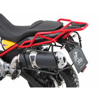 Side case carrier fixed black for Moto Guzzi V 85 TT (2019-2023)
