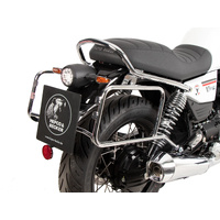 Side case carrier bolted chrome for Moto Guzzi V7 Special/Stone/Centenario (850 cc) (2021-2024)