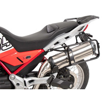 Side case carrier fixed black for Moto Guzzi V 85 TT / Strada / Travel (2024-)