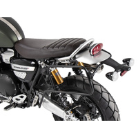 Side pannier rack bolted on one side left black for Triumph Scrambler 1200 XE (2024-)