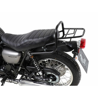 Tubular luggage rack Topcasetr√§ger black for Kawasaki W 800 Street / Cafe / Standard (2019-2025)