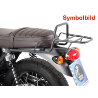 Tubular luggage rack Topcasetr√§ger chrome for Triumph Bonneville T 120/Black (2016-)