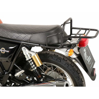 Tubular luggage rack Topcasetr√§ger black for Royal Enfield Interceptor (2018-) / Continental 650 / GT 650 (2019-)