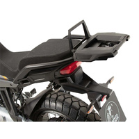 Alurack top case carrier black for combination with original luggage rack for Moto Guzzi Stelvio (2024-)