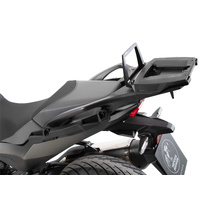 Alurack top case carrier black for combination with original luggage rack black for Honda NT 1100 (2022-2024)