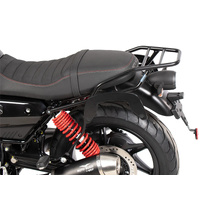 Tubular luggage rack black for Moto Guzzi V7 Stone Special Edition (850cc) (2022-2023)