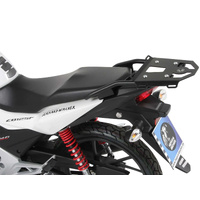 Minirack soft luggage rear carrier black for Honda CB 125 F (2015-2020)