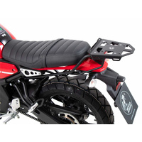 Minirack soft luggage rear carrier black for Yamaha XSR 125 (2021-)