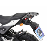 Minirack soft luggage rear carrier black for Honda MSX 125 (2017-2020)