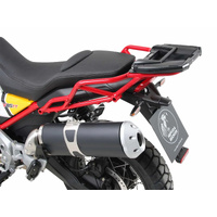 Easyrack top case carrier for combination with original luggage rack black for Moto Guzzi V 85 TT (2019-2023)