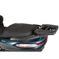 Easyrack top case carrier for combination with original luggage rack black for Piaggio MP3 Exclusive 530 (2022-)