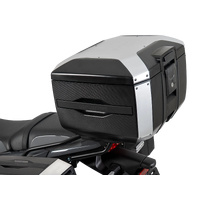 Smartrack Set incl. Xcore Topcase for Kawasaki KLE 500 / SE (2026-) - Silver/Black