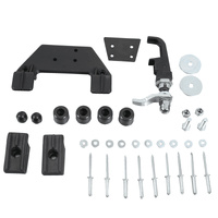 Quick release kit for Hepco&Becker leather bags for self assembly  (1 side)