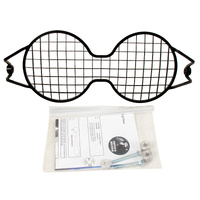Black lamp guard for Moto Guzzi V 85 TT (2019-2023)