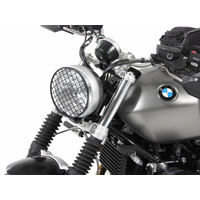 Black lamp guard grille for BMW R nineT Pure (2017-2023)