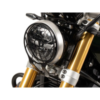Black lamp guard grille for BMW R 12 nineT (2024-)