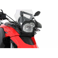 Black lamp guard grille for BMW G 650 GS (2011-2016)/Sertao (2012-2016)