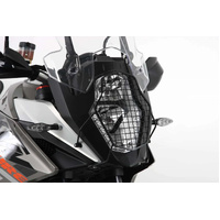 Black lamp guard grille for KTM 1050/1190 Adventure/R (2013-2016)