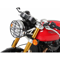 Black lamp guard for Triumph Thruxton/R (2016-2024)