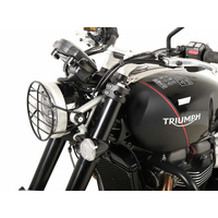 Black lamp guard grille for Triumph Scrambler 1200 XE (2019-2023)