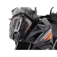 Black lamp guard grille for KTM 1290 Super Adventure S/R (2021-2024)