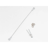 Wire lid holder incl. Rivets for Hepco&Becker sidecases/topcases Journey 30/40/42/50/52/Orbit/Junior Topcase 40/55