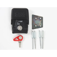 Fixing lock for Hepco&Becker top cases - black