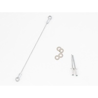 LID HOLDER WIRE INCL. RIVETS FOR HEPCO&BECKER GOBI TOPCASE AND SIDECASE