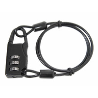 Combination lock with wire rope (50cm)