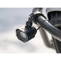 LED auxiliary headlights Nova (set) incl. Ø18-25mm universal mounting set, wiring harness and switch