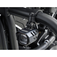 LED auxiliary headlights Nova (set) incl. Ø25-32mm universal mounting set, wiring harness and switch